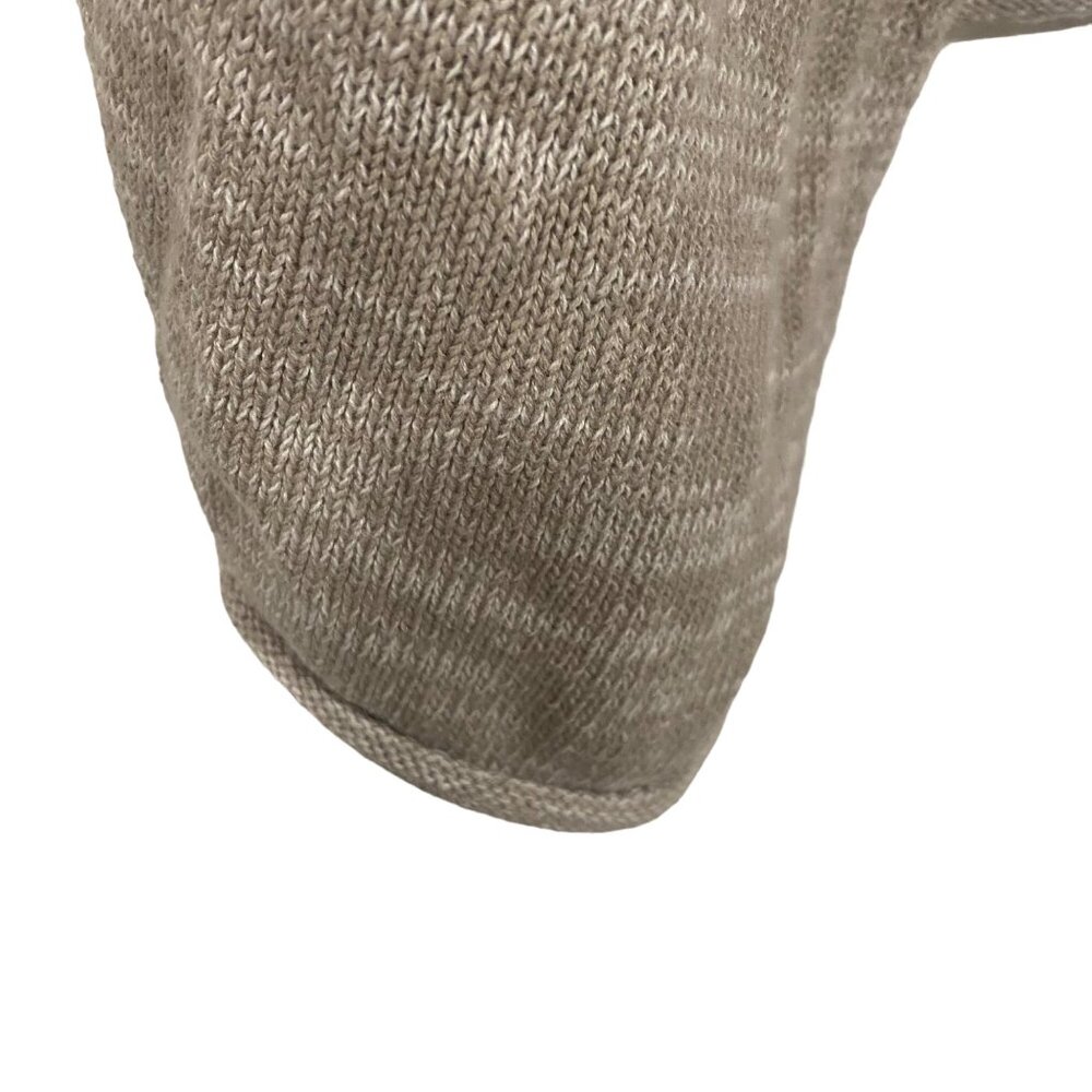 Tommy Bahama Taupe Linen Cotton Blend Open Hooded Cardigan Size XS - Picture 4 of 9